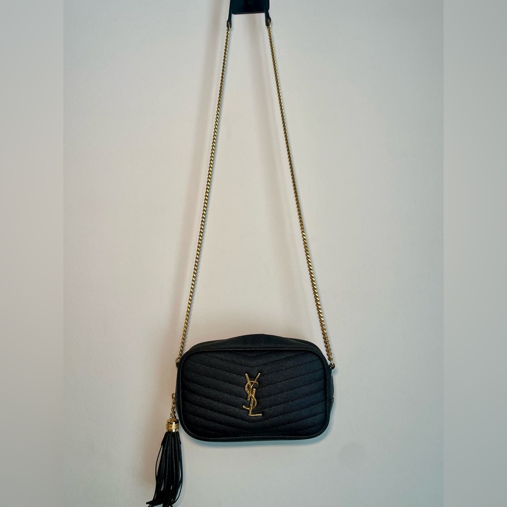 YSL MINI LOU CAMERA BAG /SLIGHTLY USED/ AUTHENTIC